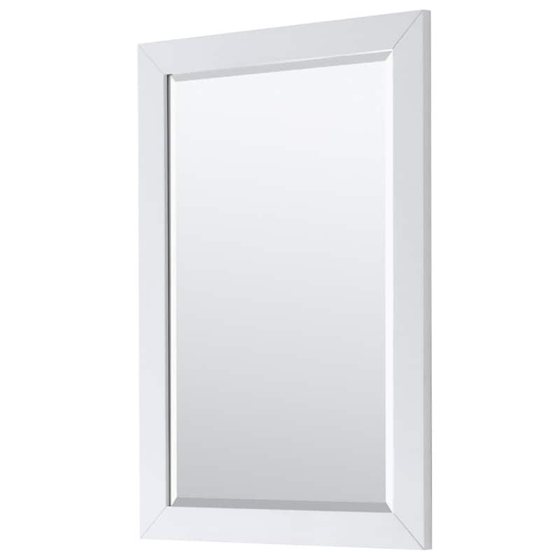 Daria 30-inch Single Vanity, Single Hole Quartz Top, 24-inch Mirror