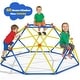 preview thumbnail 5 of 19, 6FT Geometric Climbing Dome Climber Playground for Kids 3-10, Climbing Toys for Kids - N/A Blue+Yellow