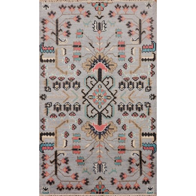 Ziegler Oriental Foyer Rug Hand-Knotted Wool Carpet - 3'0"x 4'11"