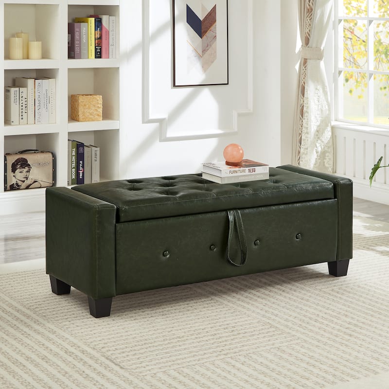 Luxury Oversized Ottoman Footrest & Bench for Bed End