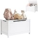 preview thumbnail 18 of 18, Toy Box Toy Storage Chest Bench with Safety Hinged Lid for Ages 3+