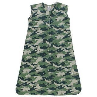 Hudson Baby Cotton Sleeveless Wearable Sleeping Bag, Sack, Blanket, Camo