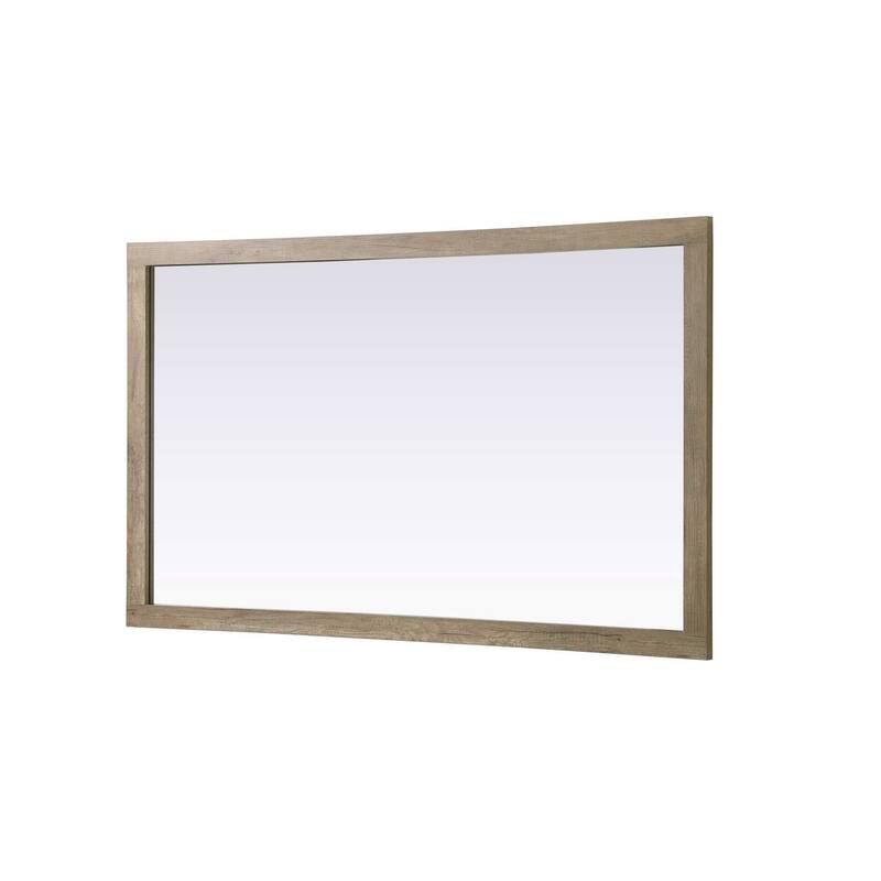 Solene Wooden Rectangle Mirror (60-72 x 36 in.)