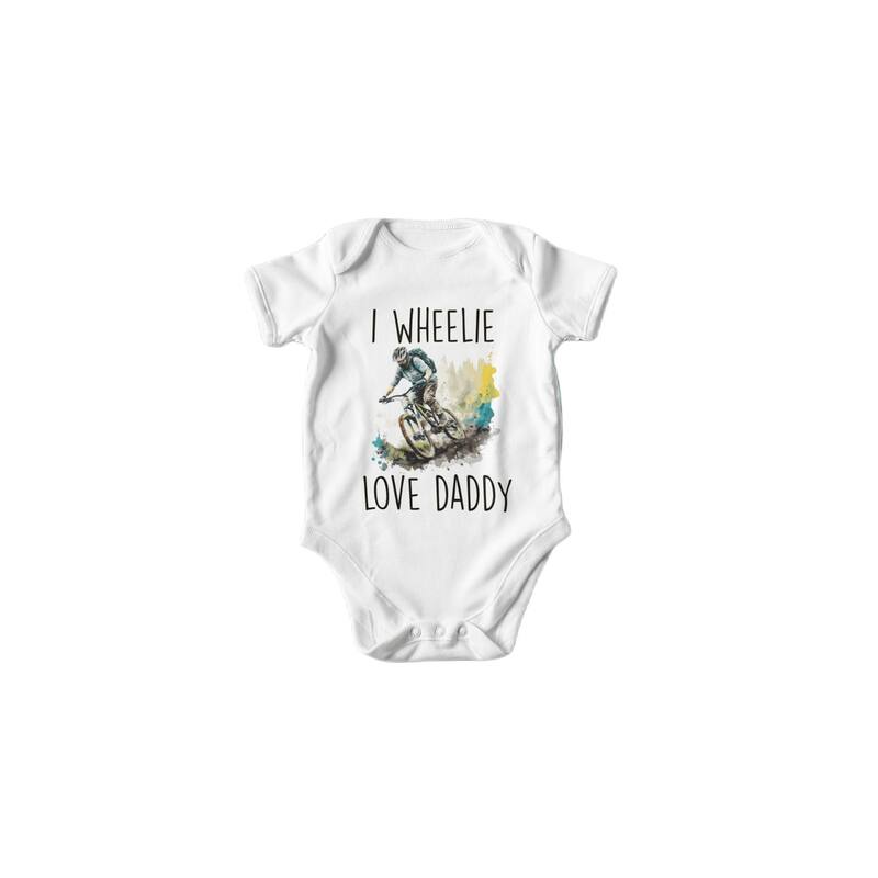 Travel Wheelie - Baby Boy Girl Clothes Infant Bodysuit Funny Cute Newborn 1F - Natural - Newborn