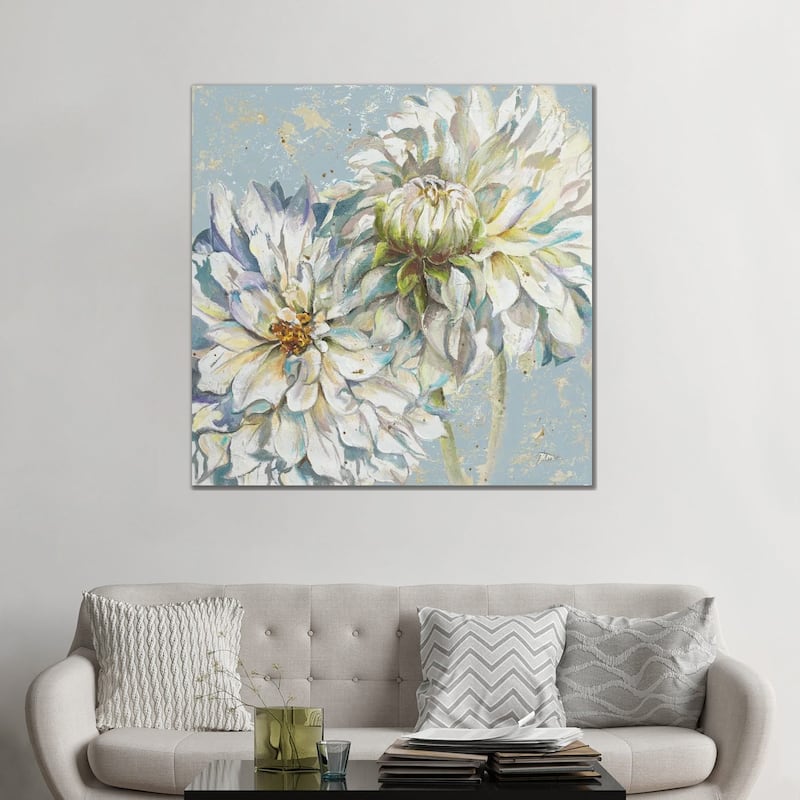 iCanvas "Cool Dahlias I" by Patricia Pinto Canvas Print