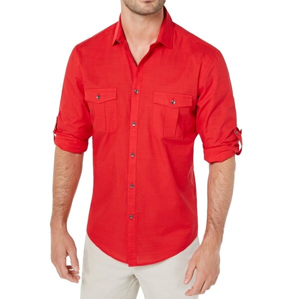 mens short sleeve red button down shirts mens short sleeve red button down shirts