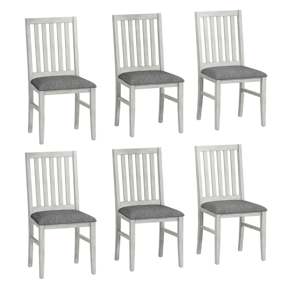 VECELO 100% Solid Oak Wood Dining Chairs, Dining Chairs, Wood Dining Room Chair, Dining Side Chairs, Wooden Kitchen Chairs