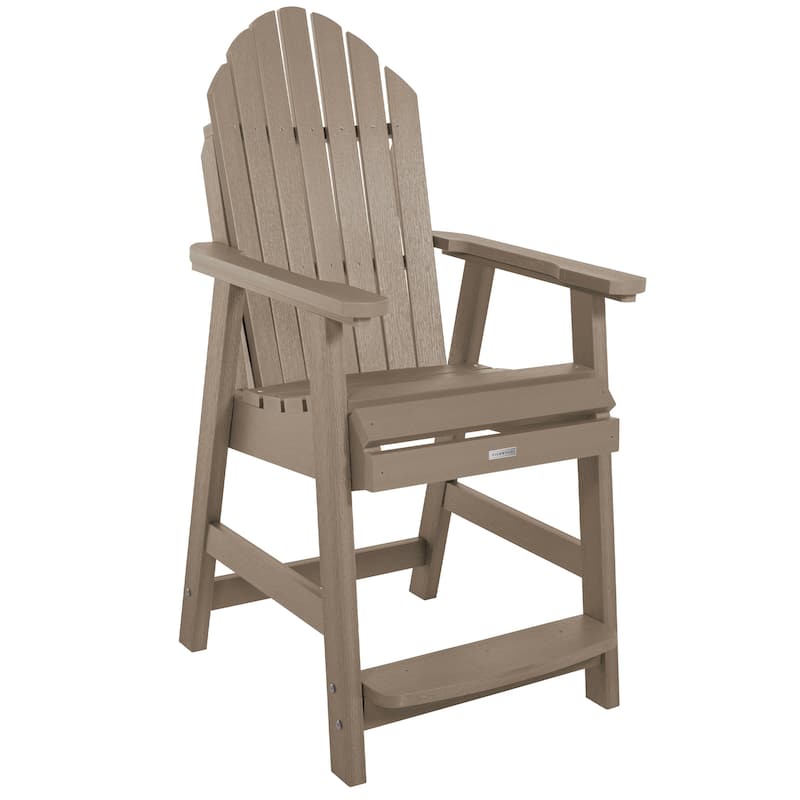 Hamilton Counter Height Deck Chair - Woodland Brown