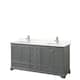 Option Dark Gray, Chrome Trim, Giotto Quartz Top