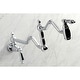 preview thumbnail 20 of 23, Heritage Wall Mount Pot Filler Kitchen Faucet