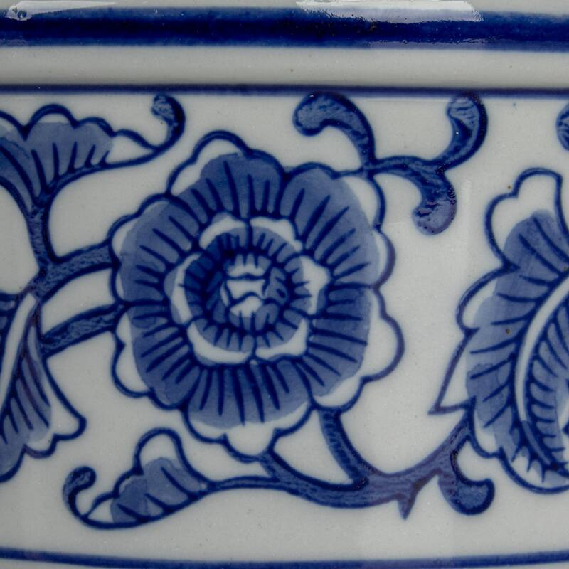 Stoneware Pet Bowl with Design
