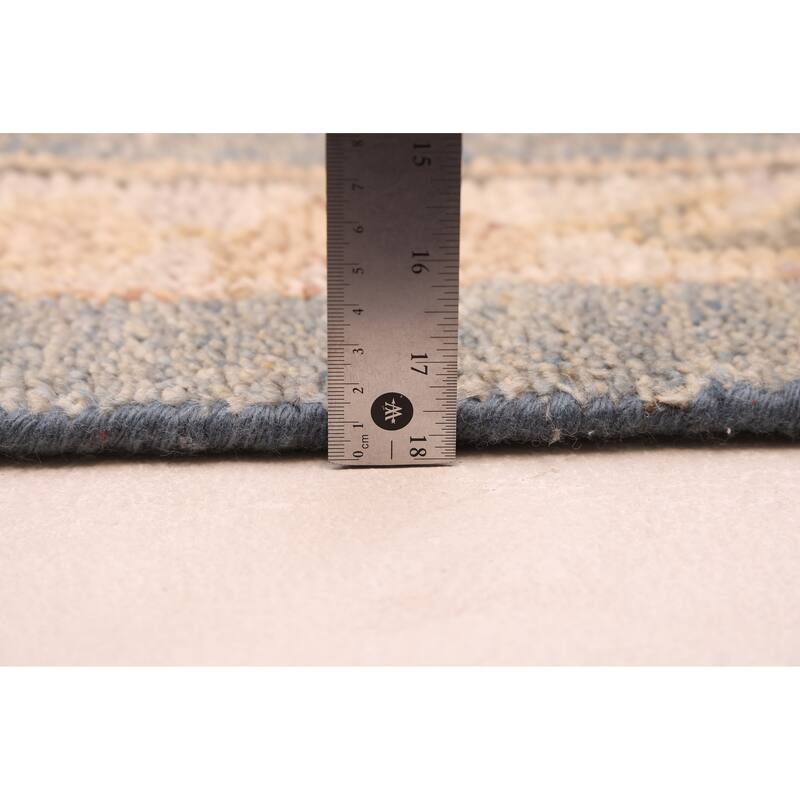 ECARPETGALLERY Hand-knotted Jules Serapi Ivory Wool Rug - 8'9 x 11'10