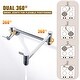 preview thumbnail 18 of 40, WOWOW Wall Mounted Pot Filler Faucet with Double Joint Swing Arms