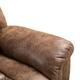 Super Soft Microsuede Power Lift Recliner Sofa with Massage Chair