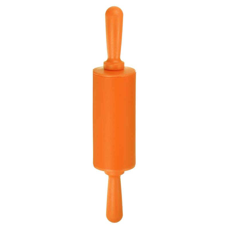 Silicone Rolling Pins for Baking 23.5cm x 4.2cm Roller Orange