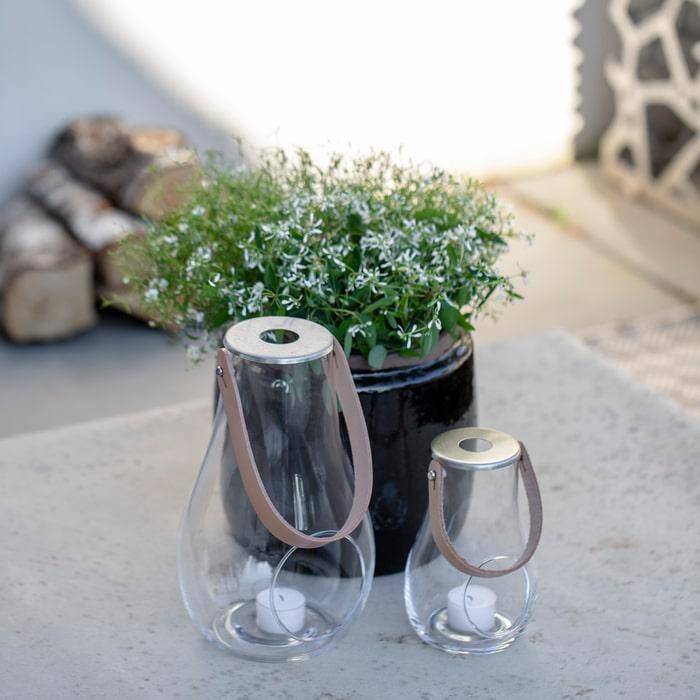 Holmegaard Design with Light Lantern, Clear