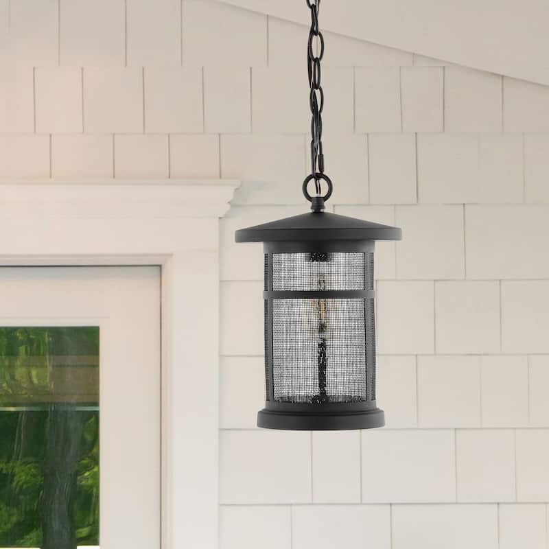 SAFAVIEH Lighting Osprey 8" Outdoor Pendant - 8"W x 8"D x 89"H