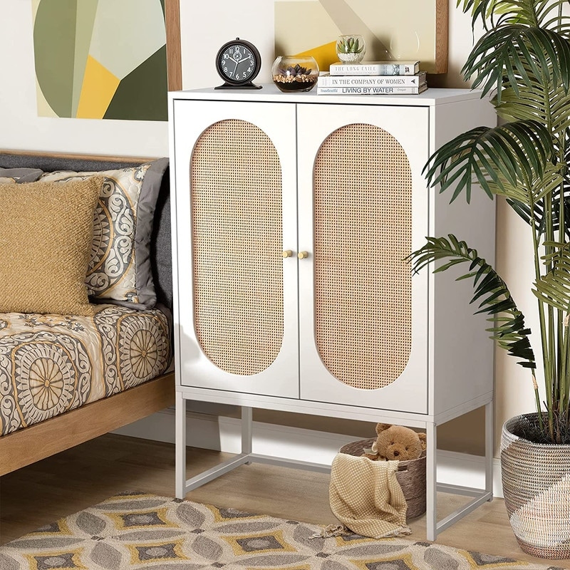 Boho storage cabinet cheap