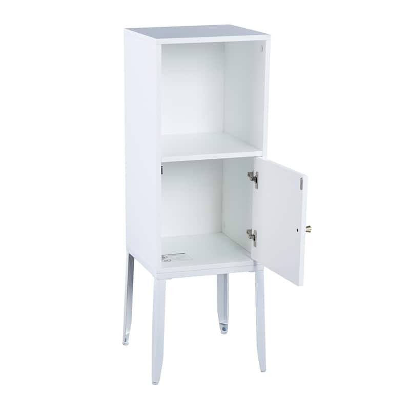 SEI Furniture Hallack Contemporary Wood Cabinet