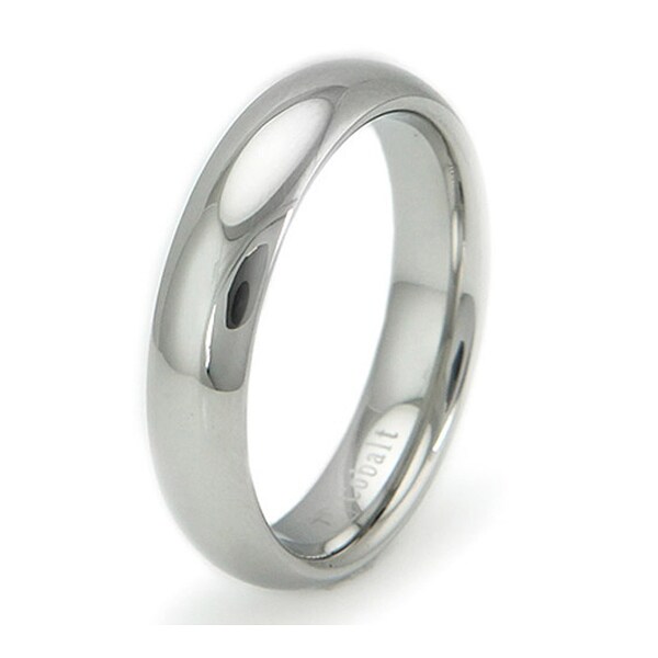 Cobalt Chrome Classic Dome Ring Wedding Band