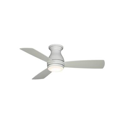 Illuminare Fans 44``Ceiling Fan Hugh 44 Matte White - Exact Size