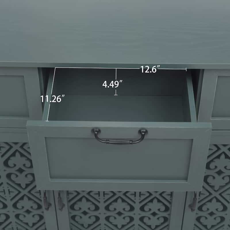 3 Door 3 Drawer Cabinet American Furniture Suitable for Bedroom