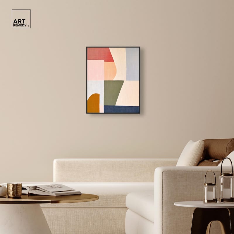 Planar Patchwork I Canvas by Art Remedy
