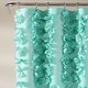 preview thumbnail 29 of 37, Silver Orchid Sterling Polyester Shower Curtain