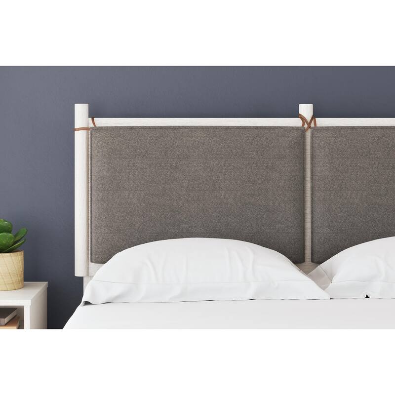 Signature Design by Ashley Aprilyn White Panel Headboard