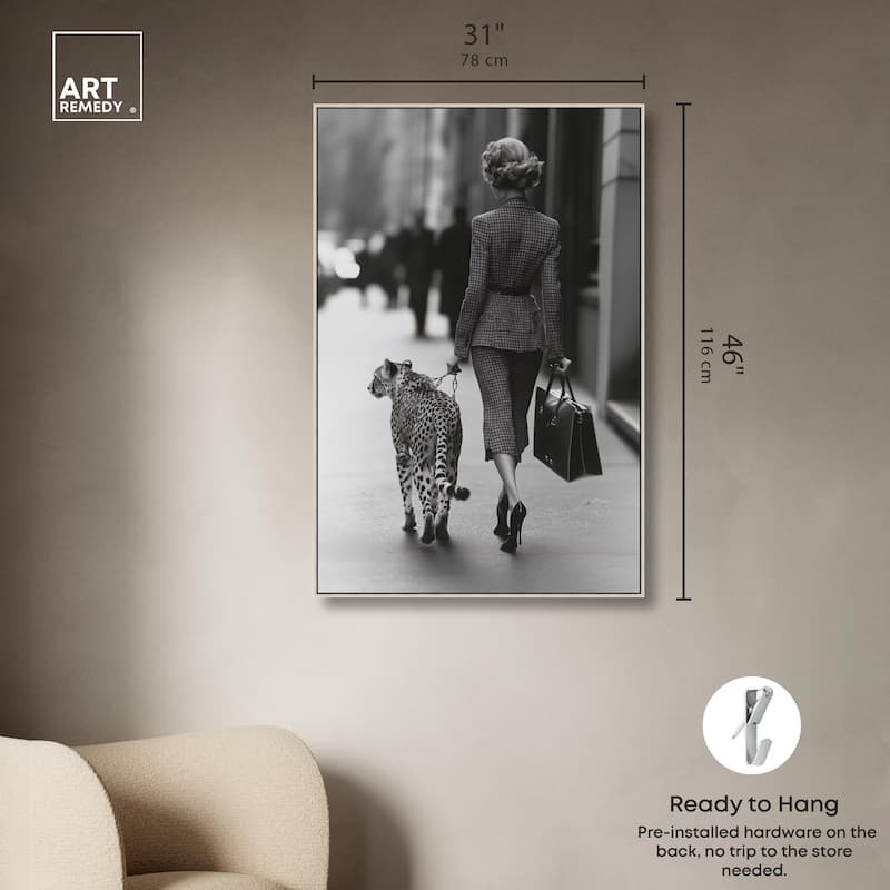 With Luxury Canvas by Art Remedy
