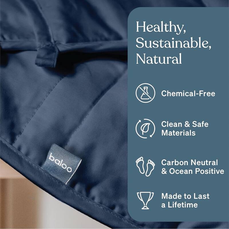 Cool Cotton Weighted Blanket - 20lbs Full/Queen