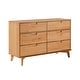 preview thumbnail 23 of 84, Middlebrook Gammelstaden Mid-Century Solid Wood 6-Drawer Dresser