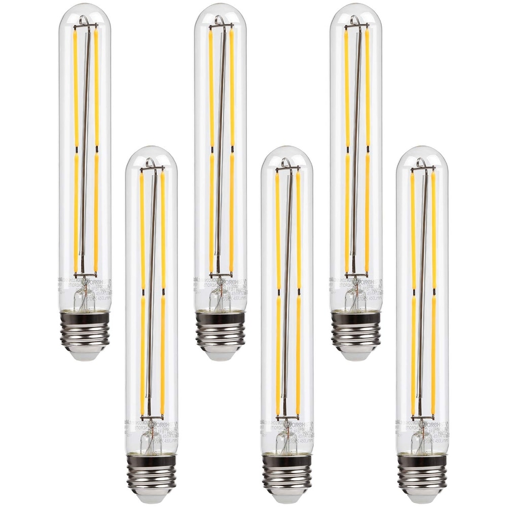 Pack of 6 Energy Star /& UL Certified LED Candle Bulb Home Decorative Lighting Sconces TORCHSTAR 5W Dimmable E12 LED Candelabra Bulb 120/° Beam Angle for Lanterns 2700K Warm White 40W Eqv