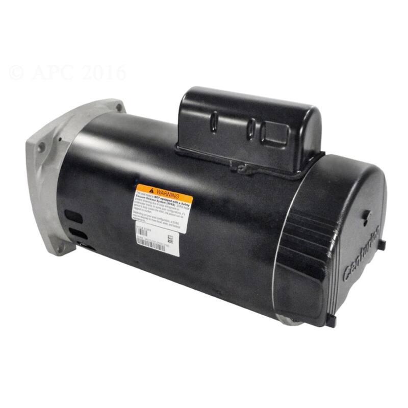 2 HP Square Flange Up-Rated Pool Pump Motor, 1.10 SF