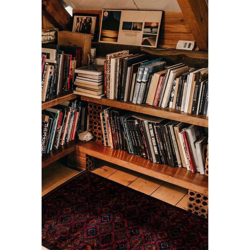 ECARPETGALLERY Hand-knotted Teimani Red Wool Rug - 3'10 x 6'3