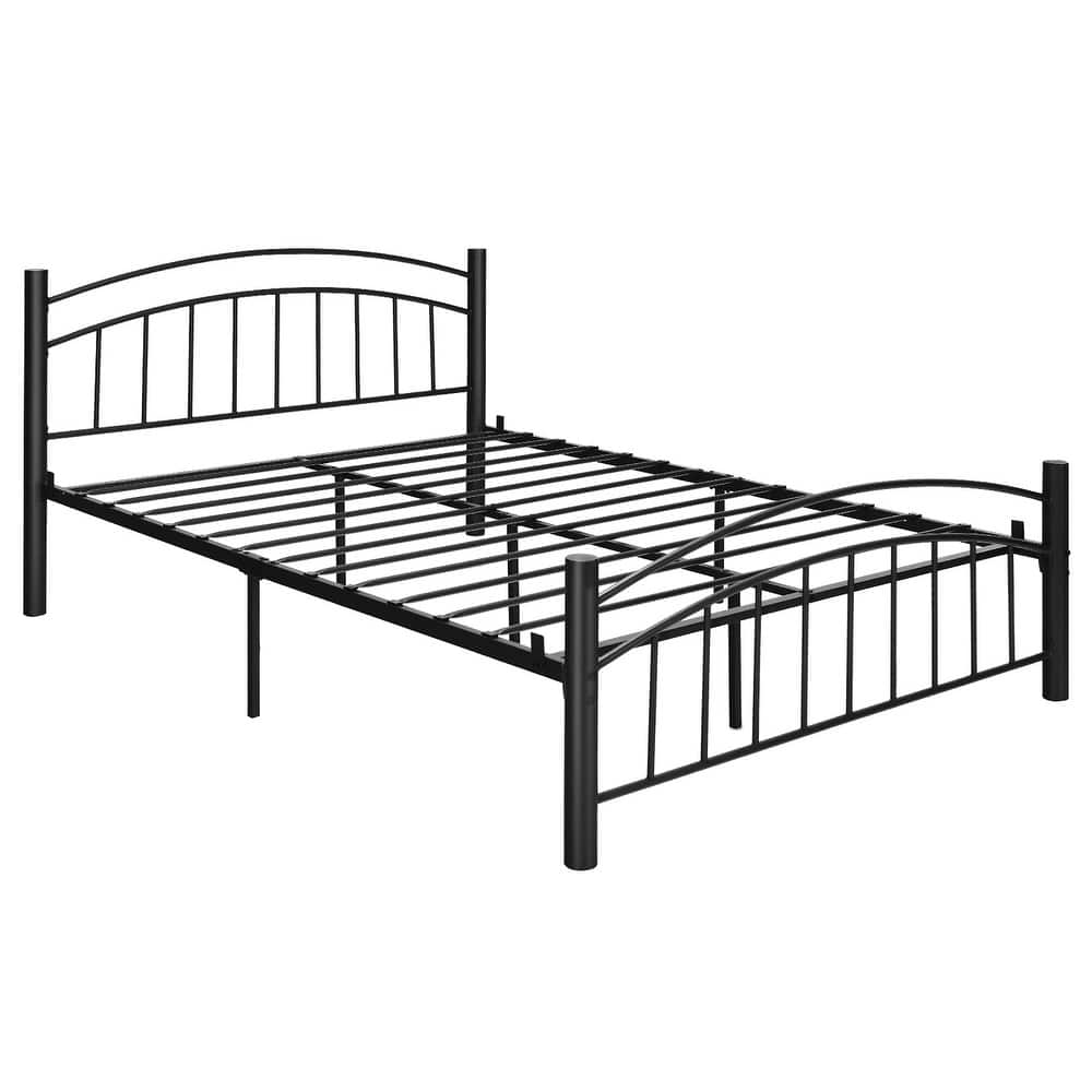 Costway Twin/Full/Queen Size Metal Bed Frame Platform Mattress