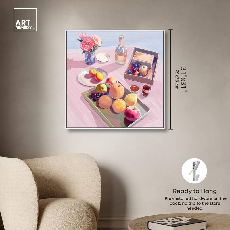 Fresh Fruits Canvas by Art Remedy