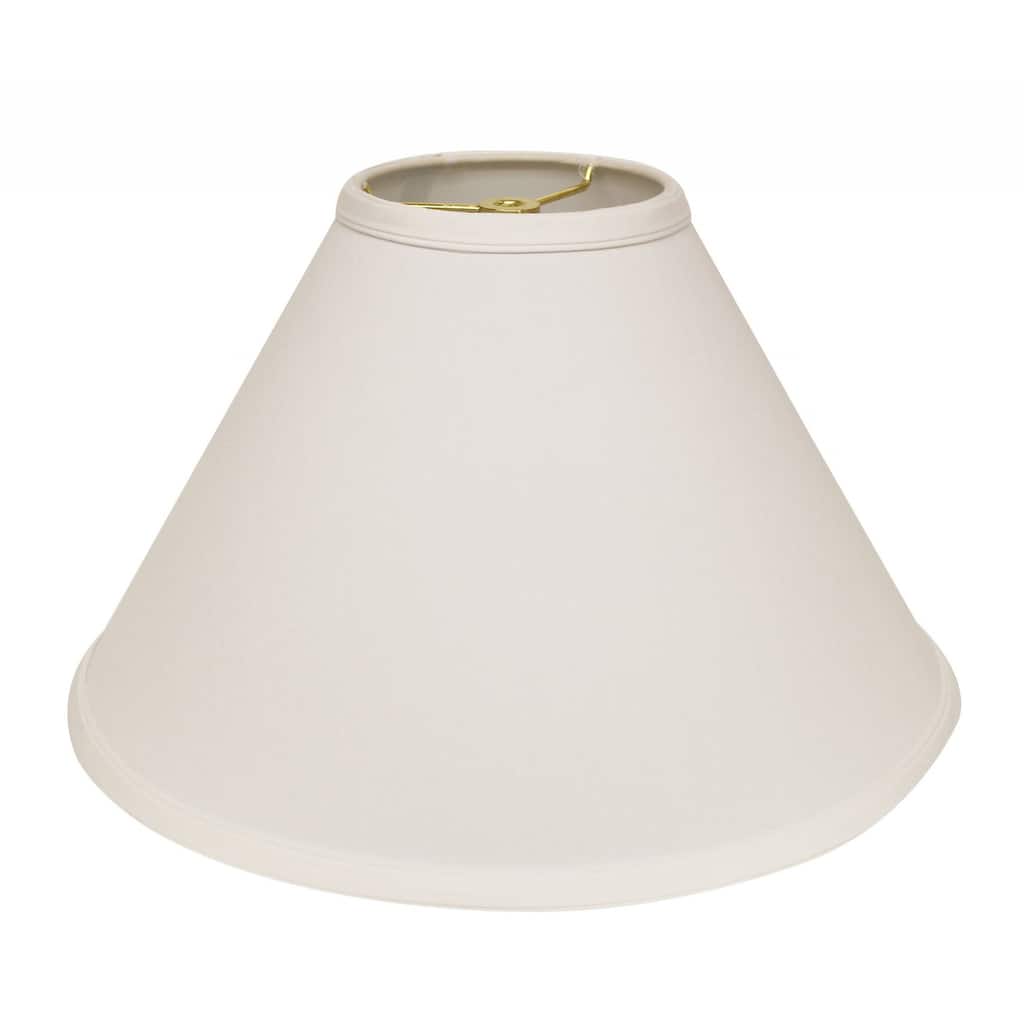 HomeRoots White No Slub Innsbruck Cone Lamp Shade - 19