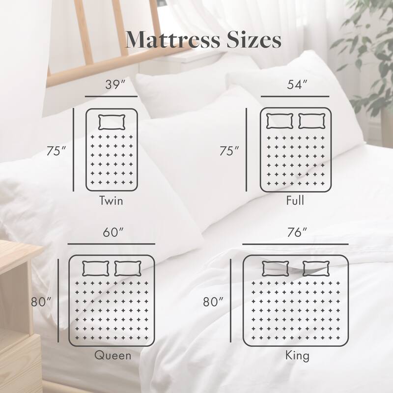 SoftNest Calma Collection 8-inch Green Tea-Infused Gel Memory Foam Mattress