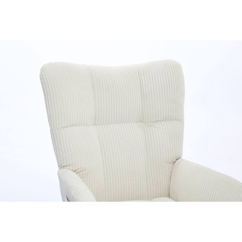 Luxury Rocking Chair - Ergonomic Design - 30° Gentle Motion