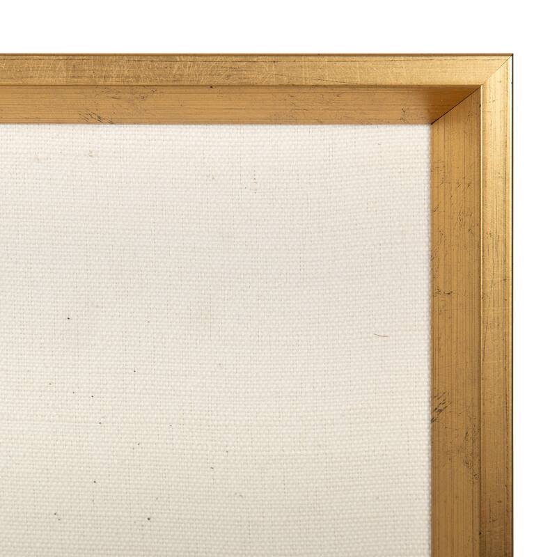 Kate and Laurel Calter Framed Linen Fabric Pinboard