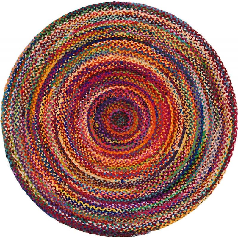 Braided Slin Collection Area Rug