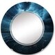preview thumbnail 2 of 13, Designart "Ethereal Lightning V" Nautical & Beach Modern Wall Mirror