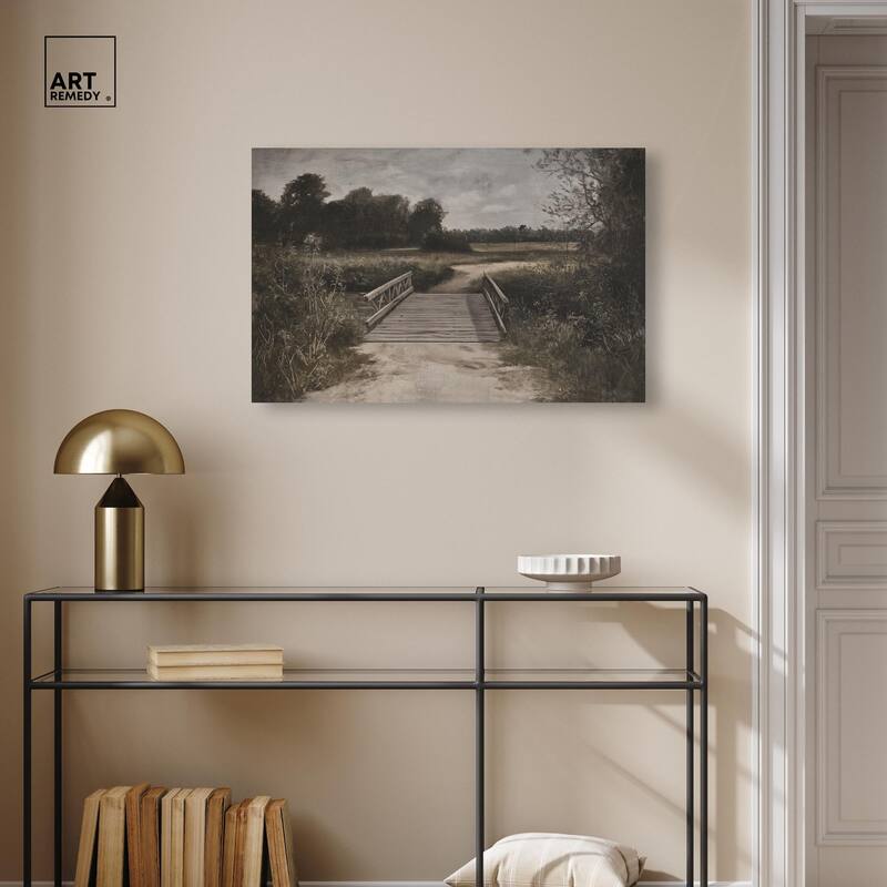 Bridge to Beyond Canvas by Art Remedy, Gallery Wrapped