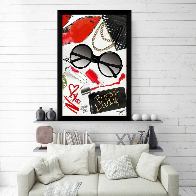 "Boss Lady" by Jodi Print on Acrylic