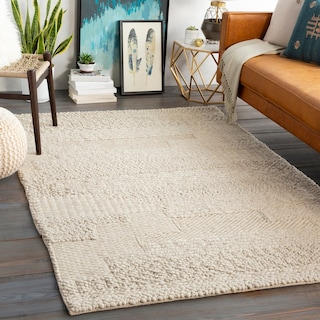 Meave Handmade Modern Wool Area Rug