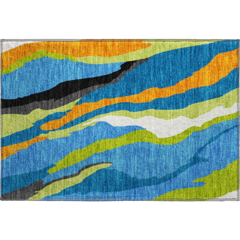 Premium Washable Super Soft Mid Century Modern Mayfield Rug