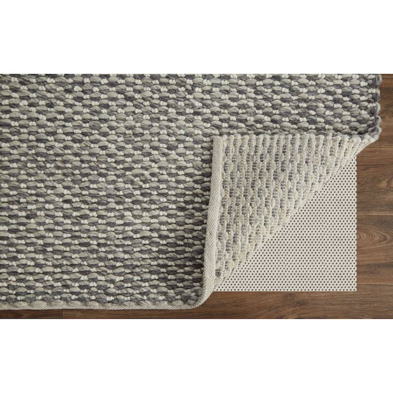 Grand Bazaar Genet Hand Woven Solid Transitional Area Rug