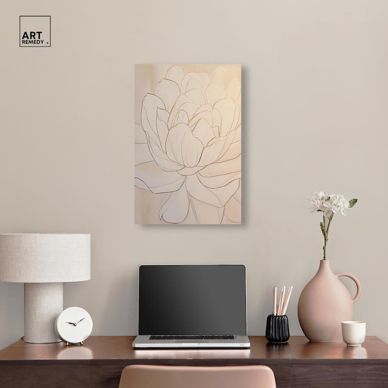 Sculpted Shards I Canvas by Art Remedy, Gallery Wrapped
