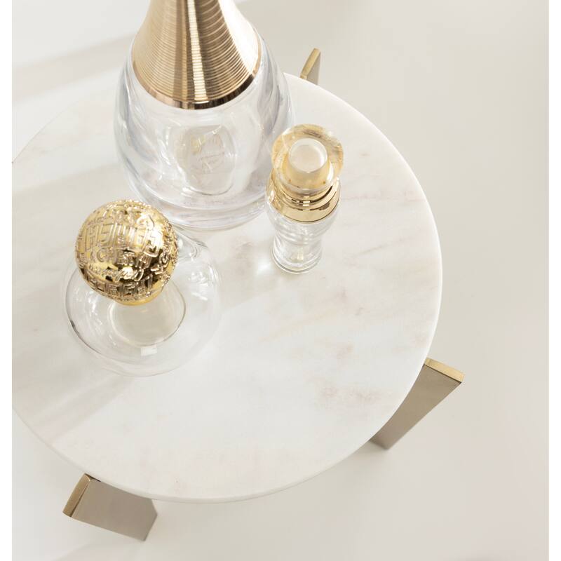 Kate and Laurel Icelyn Round Plant Stand Set